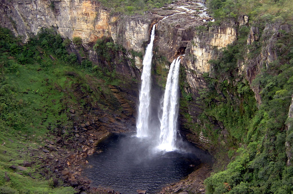 Cachoeira do Rio Preto - Parque nacional Chapada dos Veadeiros